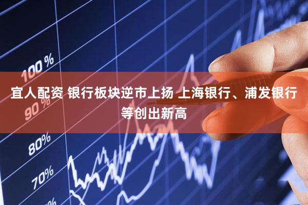 宜人配资 银行板块逆市上扬 上海银行、浦发银行等创出新高
