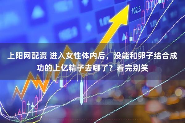 上阳网配资 进入女性体内后，没能和卵子结合成功的上亿精子去哪了？看完别笑